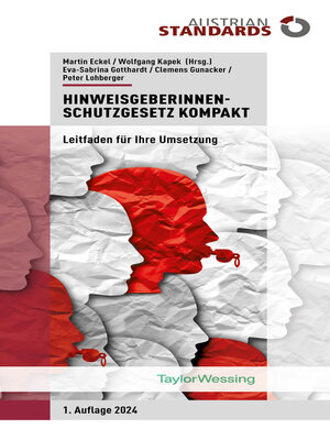 cover image of HinweisgeberInnenschutzgesetz kompakt